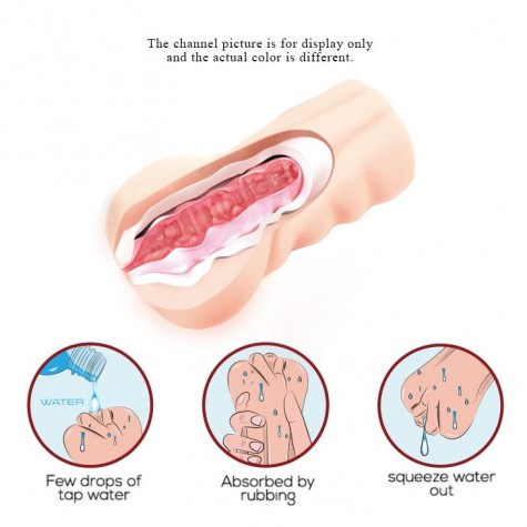 Мастурбатор со входом в виде вагины и эффектом смазки